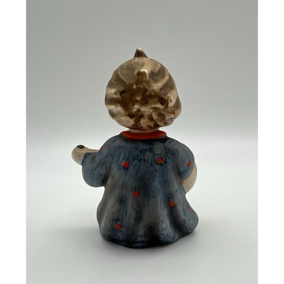 Goebel Hummel JOYFUL Girl Playing Banjo Figurine 3.75” TMK3 West Germany - Picture 4 of 6